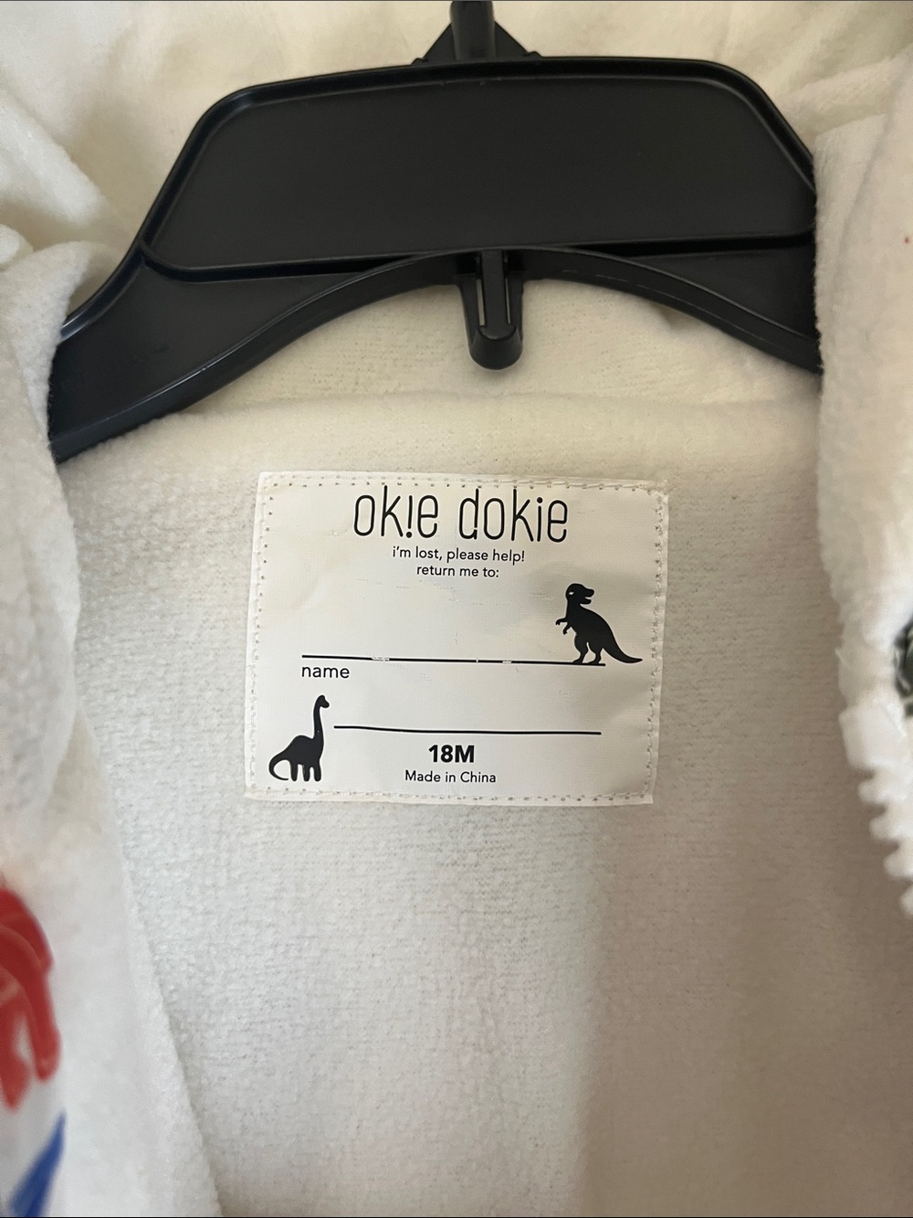 Okie Dokie Baby Boys Long Sleeve Pram Dinosaur print 18month - Picture 4 of 15